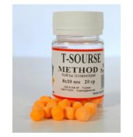 Бойлы плавающие  "Метод-T-SOURSE" 8х10мм 20 гр. (53636)