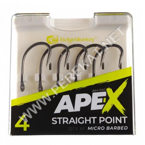 Гачки Ridge Monkey APE-X straight 4 (64653)