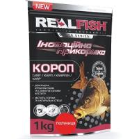 Прикормка RealFish Короп (Полуниця) 1 кг (53989)