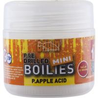 Бойлы Brain P.apple acid (ананас) pre drilled mini boilies 10 mm 20 gr (33951)