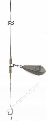 бойлова снасть на лідкорі горизонт (бойлова 1 гачок.), 80г (56014)