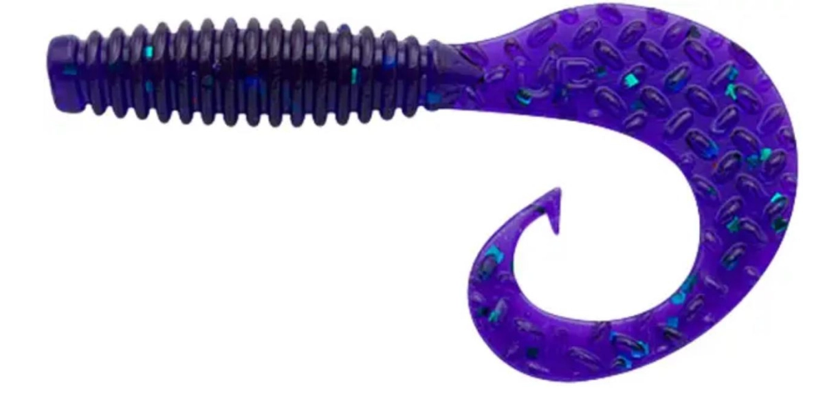 Силікон Upstream Swirl 1.8 колір 530 Violet (8 шт)