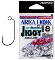 Крючок Decoy AH-12 Area Hook Jiggy 08, 10 шт/уп (28058)