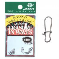 Застібка Yarie 809 line snap black 30Lb #1