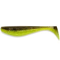 Силікон FishUp Wizzle Shad 3" (8pcs.), #203 - Green Pumpkin/Flo Chartreuse (21329)