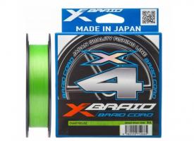 Шнур YGK X-Braid Braid Cord X4 150m #0.5/0.117mm 10lb/4.5kg (58824)