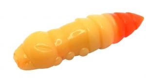 Силікон FishUp Pupa (Garlic) 1.5" (8pcs.), #135 - Cheese/Hot Orange (29382)