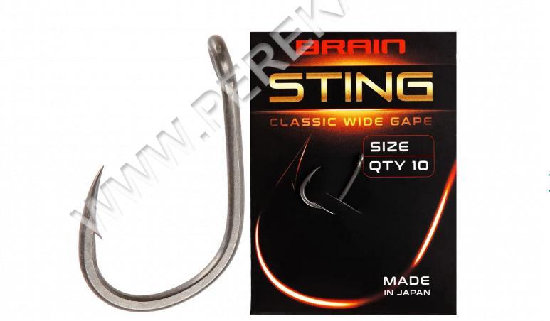 Крючек Brain Sting Classic Wide Gape #1 (10 шт/уп) (60108)