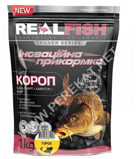 Прикормка RealFish Короп (Горох) 1 кг (60456)