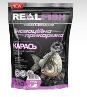 Прикормка RealFish Карась (Чебрець-часник)1 кг (60457)