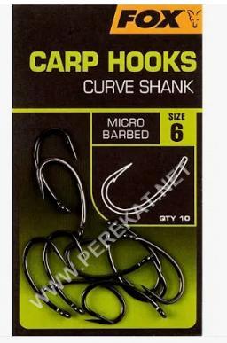Гачки Fox Carp Hooks Curve Shank 6 (62198)