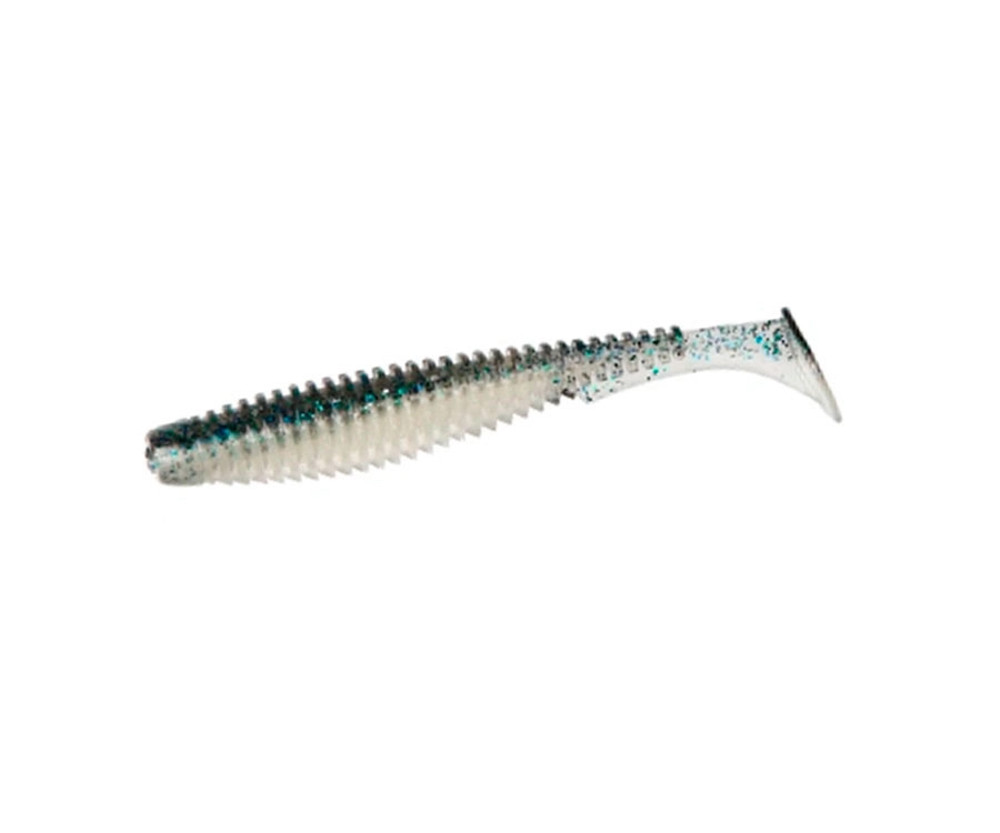 Силікон FishUp U-Shad 3.5 колір 201 Bluegill/Pearl (8 шт)