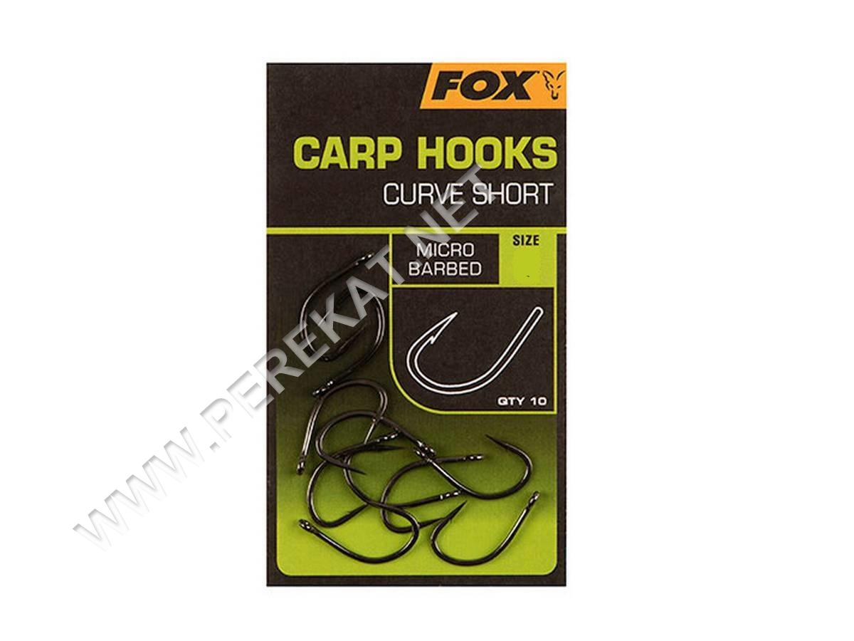Гачки Fox Carp Hooks Curve Shank Short 4 (62544)