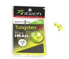 Розбірний вантаж Intech Tungsten 74 Gloss Chartreuse UV (1.5g (3шт)) (63227)
