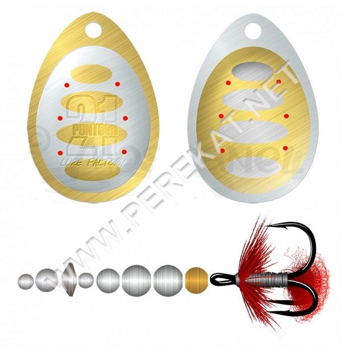 Блесна Pontoon 21 Ball Concept #5, вертушка, 18гр BC5 B01-002 (1322)