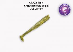 NANO MINNOW 2,8" 53-70-1-7-F (41003)