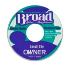 Волосінь Owner Broad 25m 0.10 (32)