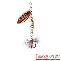 Блесна вращ. Lucky John TRIAN BLADE LONG 6г #2  006 (21710)