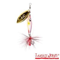 Блесна вращ. Lucky John TRIAN BLADE LONG 6г #2  002 (21707)