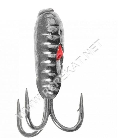 Морм. вольф. Fishing ROI Чортик з підмазк. 2,6mm 0,4gr silver (65068)