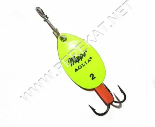 Блешня MEPPS AGLIA FLUO chartreuse #2 4.5гр-bc (15213)