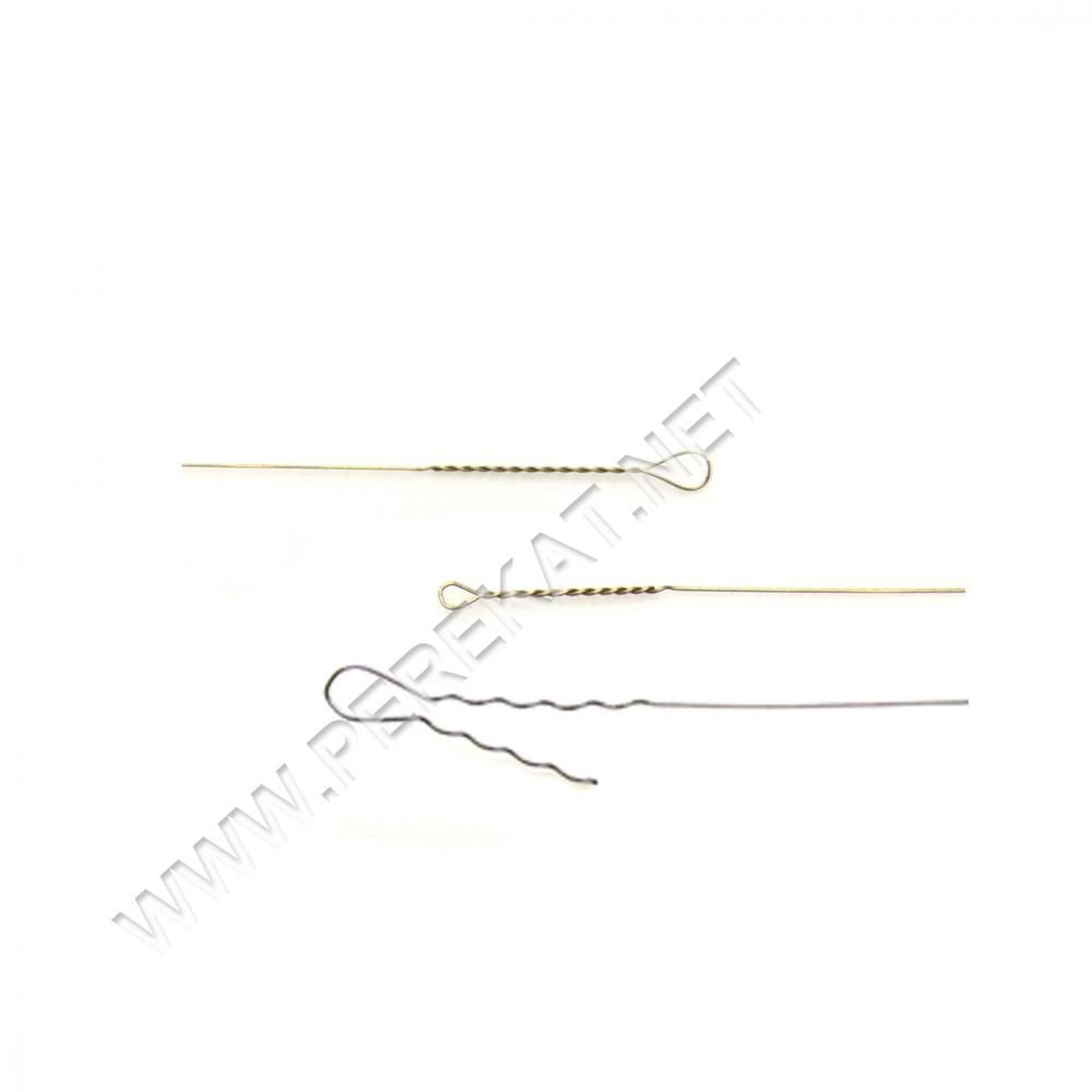 Поводок скрутка 0,22мм 10см 5,5кг(5шт.) (44259)