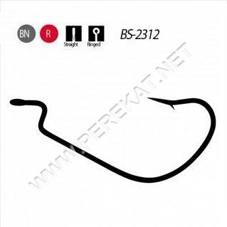 Крючок офсетный Craft Hook Wide Range Worm BS-2315(BN)  004 sizes (18789)