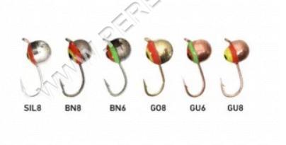 Морм. вольф. Fishing ROI Півсфера з вушком та підмаз. 3mm 0,27gr W-SIL1Y (65299)