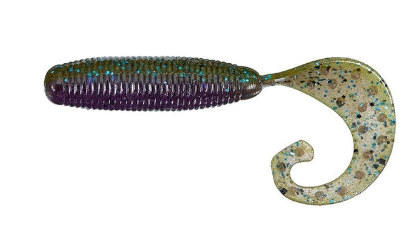 Силікон Reins Fat G Tail Grub 2 колір 060 Onga River Moneybait
