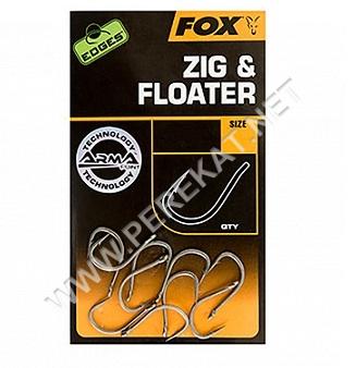 Крючки Fox Edges Armapoint zig@floater №10 (45491)