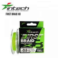 Шнур Intech First Braid X8 Green 100m (0.6 (12lb/5.45kg))