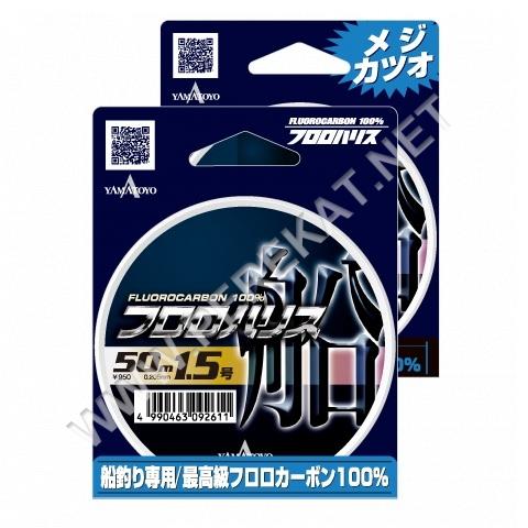 Флюорокарбон Yamatoyo FLUORO HARISU FUNE 50M. 16LB. CLEAR-FLUORO (11251)