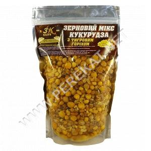 3K Baits Кукуруза с тигровым орехом 500г (46401)