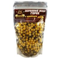 Зерновий МІКС ГОРОХ 3K 400 г (з коноплею) (46402)