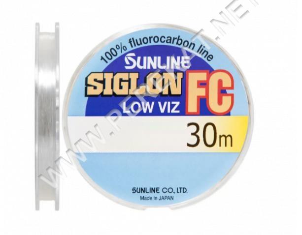 Флюорокарбон Sunline Siglon FC 30m 0.245mm 4.1kg повідцевий (6801)