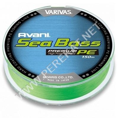 Шнур Varivas New Avani Sea Bass PE Green,150m, #1,5 16 LB (6589)