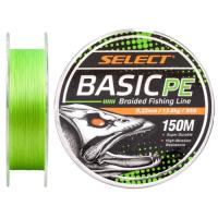 Шнур Select Basic PE 150m (салат.) 0.22mm 30lb/13.6kg (44022)