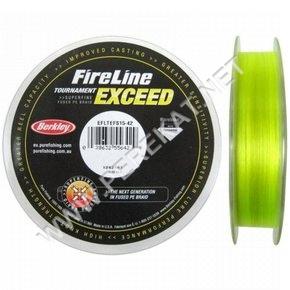 Шнур Berkley FireLine Exceed 0.10мм, 110м Yellow (5288)