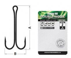 Двійник Fishing ROI Double Hook №3/0 (уп5шт) (66547)