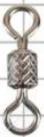 Вертлюг Fishing ROI Impressed rolling swivel №2 707-01-2 (66727)
