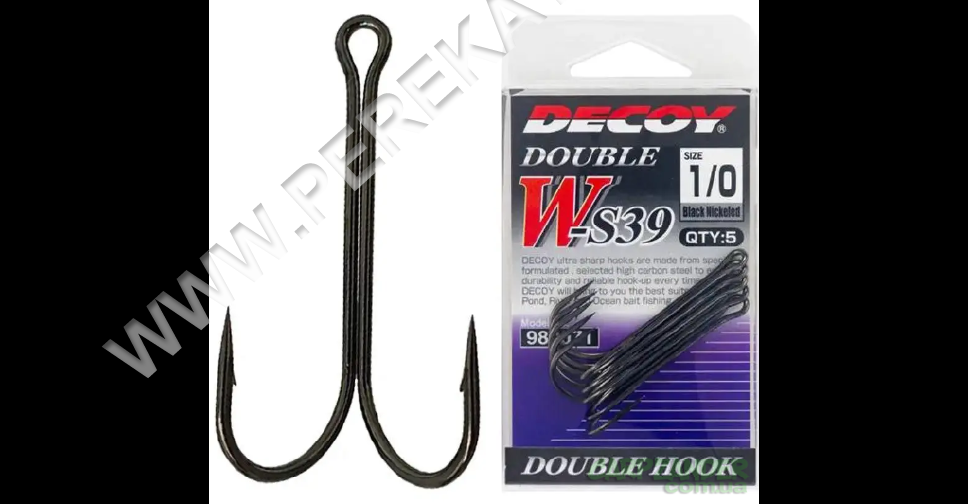 Двійник Decoy W-S39 #1/0 (5 шт/уп) (77778)