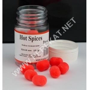 Бойлы плавающие "Hot Spices" 12х16 мм 25 гр.