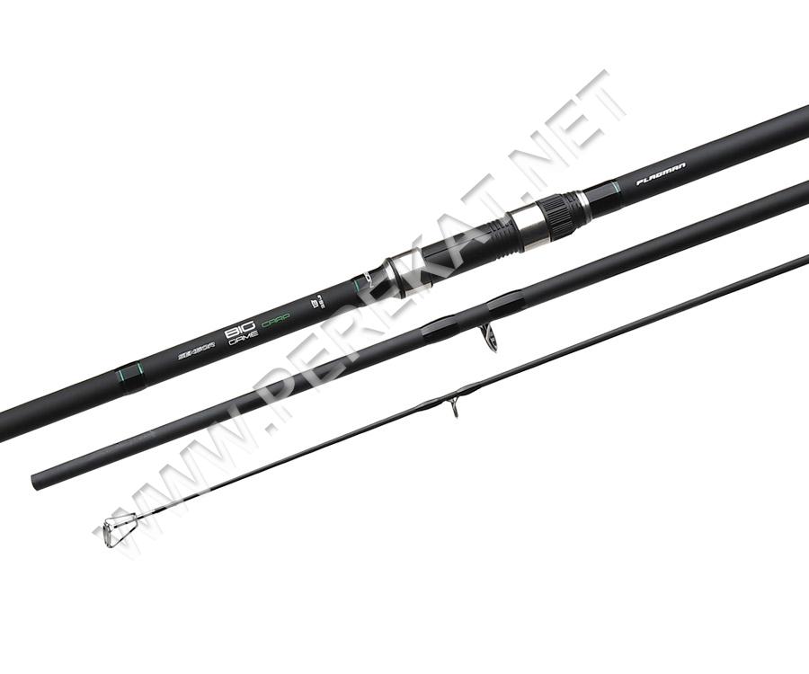 FLAGMAN Вудлище карп. 3-х секц. SENSOR BIG GAME CARP NGS 3.9m 3.5lb (69749)