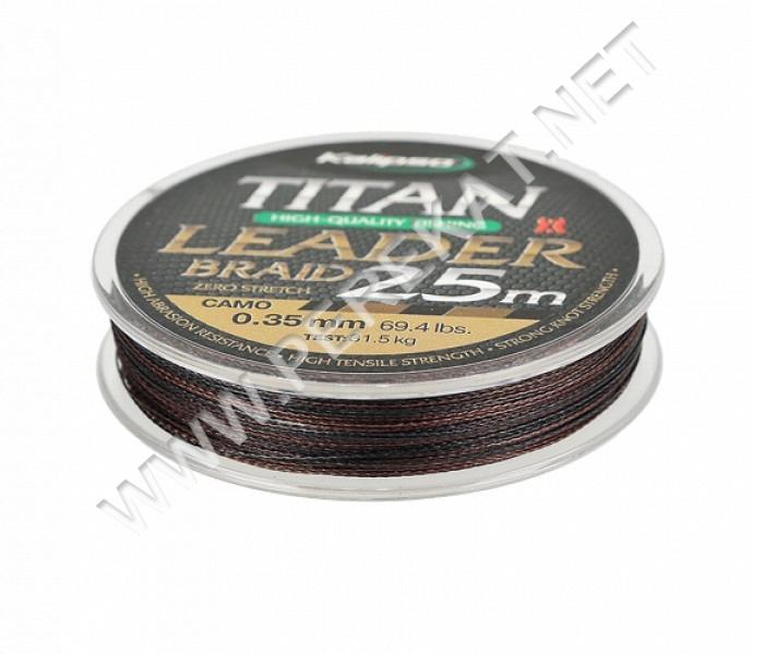 Шнур Kalipso Titan Leader Braid Camo 25м 0.30мм (40000)