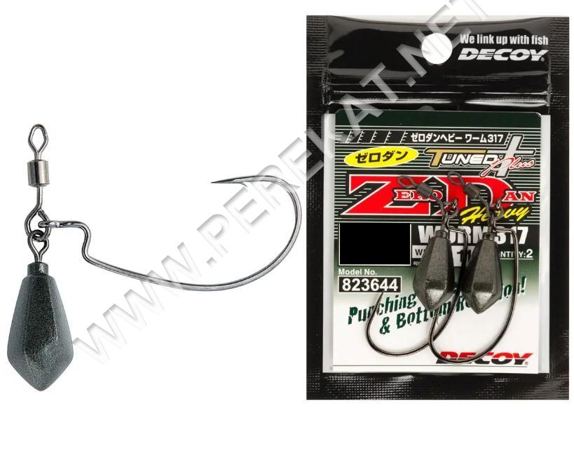 Гачок Decoy Zero Dan Worm 317 #4 3.5g (70373)