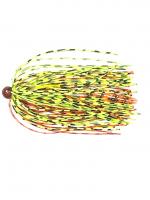 Джиг-головка Yarie 599 mame Jig #1 2g 001 orenge gold zebra/hot chart zebra (80033)