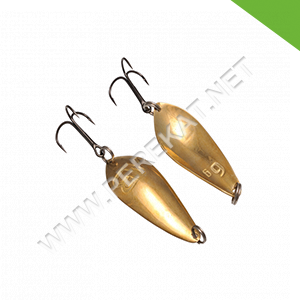 блесна Acoustic Baits Atom 17 гр. Латунь (61275)