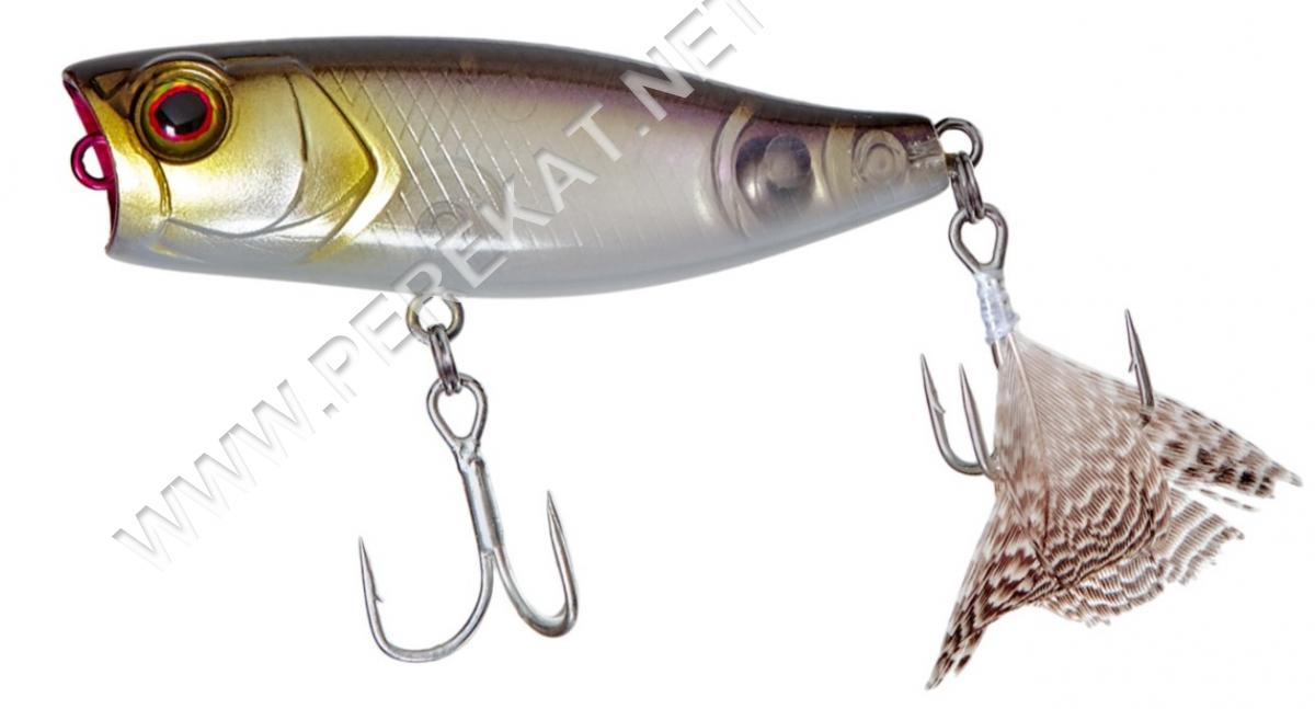 Воблер Jackall Chubby Popper 42F 42mm 3.3g Ghost Wakasagi