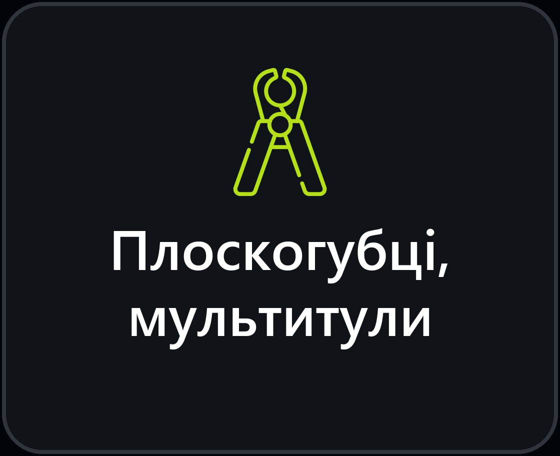 Плоскогубці та мультитули