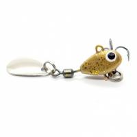 Тейл-спиннер HURRICANE 14g Gold glitter (64430)